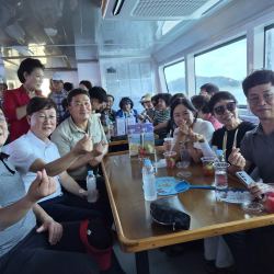 정사라 회장님_선 '안산호' 반달섬 입항 12번 사진